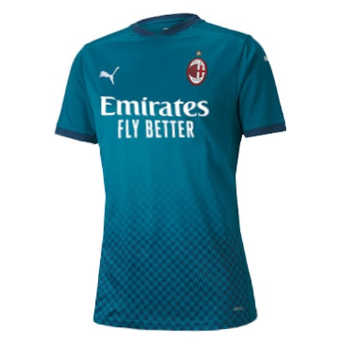 Maillot Football AC Milan Third Femme 2020-21 Bleu